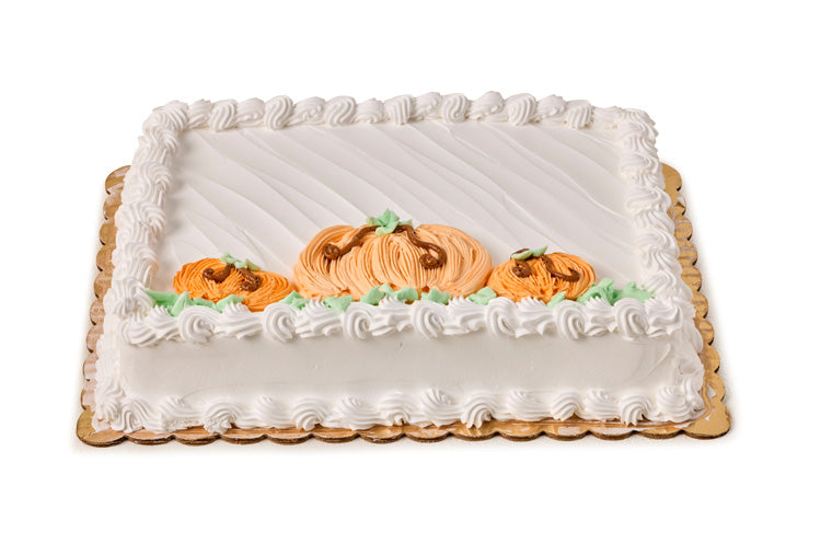 Great Pumpkin Sheet Cake - Quarter Sheet