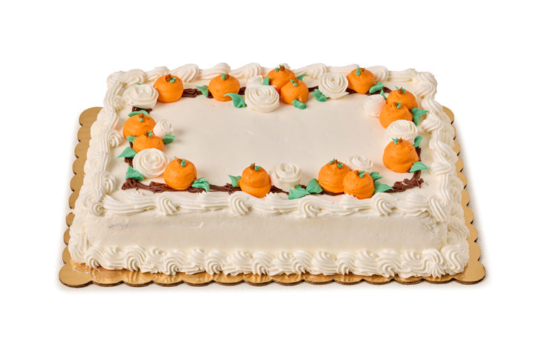 Pumpkin Patch Cake - Quarter Sheet
