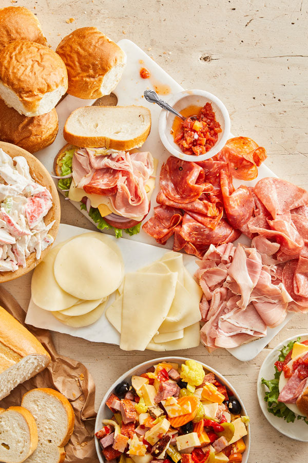 Italian Deli Meats & Cheeses with Salad - Pick Up 'N Go Bag