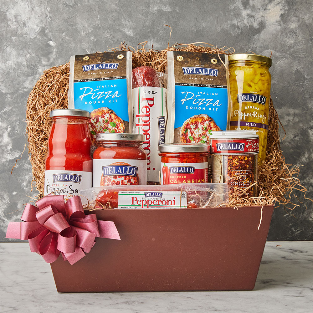 Pizza Party Gift Basket
